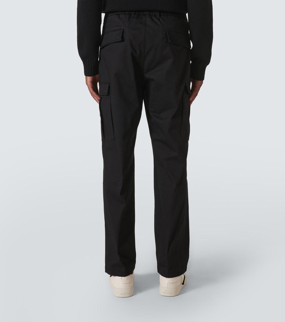 Pantaloni regular in gabardine di cotone | Moncler