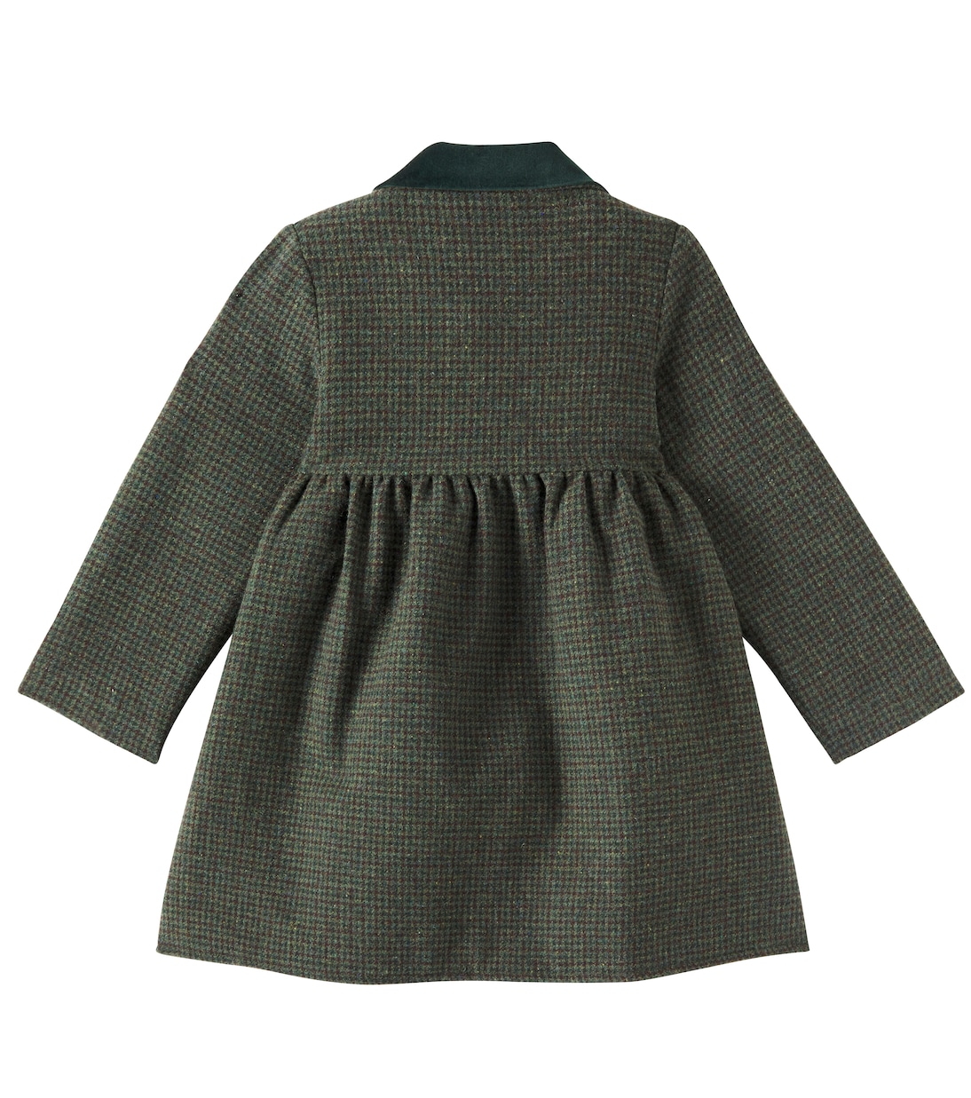 Alicia checked coat | La Coqueta