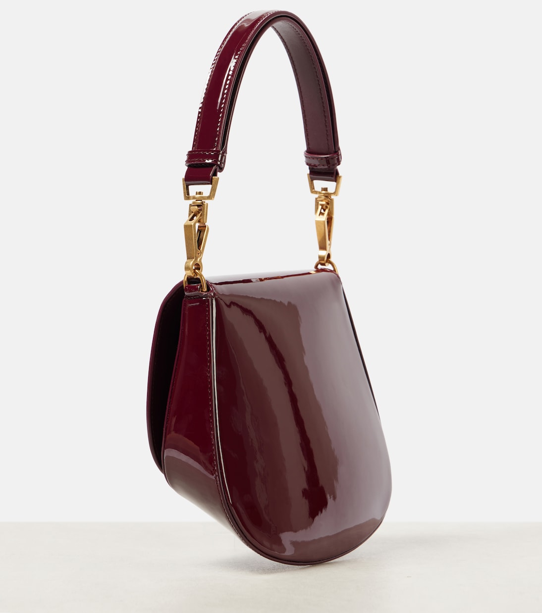 Sac Voltaire en cuir verni | Saint Laurent