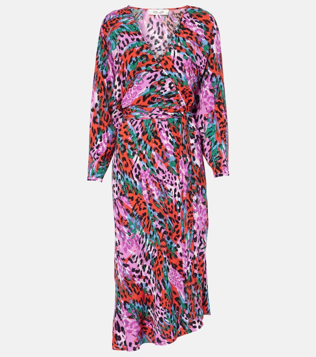 Eloise leopard-print midi dress | Diane von Furstenberg