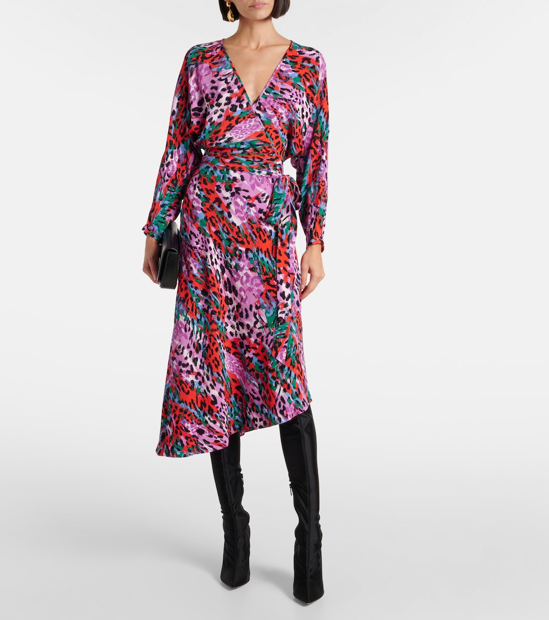 Eloise leopard-print midi dress | Diane von Furstenberg
