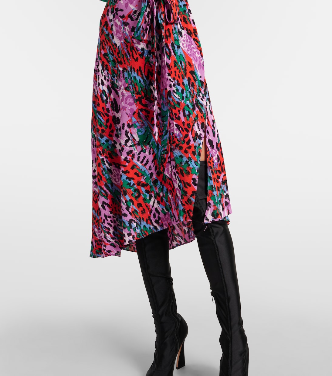 Eloise leopard-print midi dress | Diane von Furstenberg