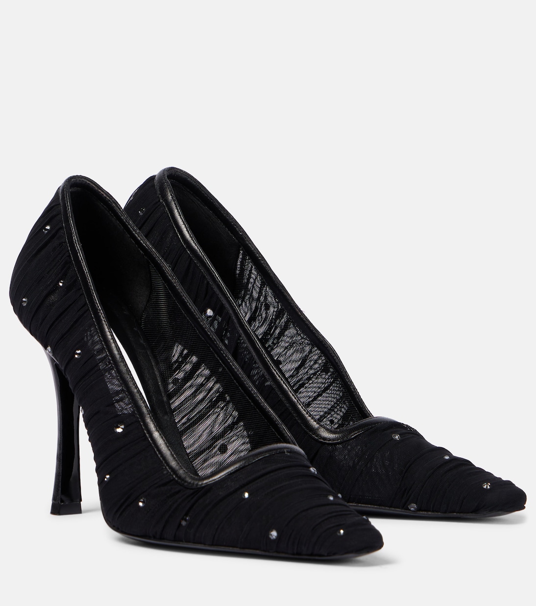 Lotta 100 embellished mesh pumps | Jimmy Choo