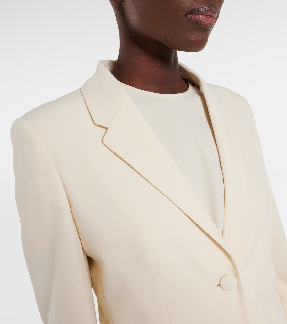 Bennet wool-blend crêpe blazer | Fforme