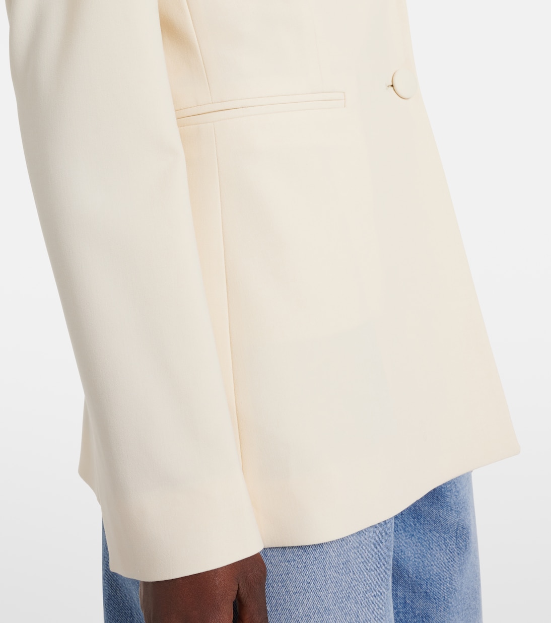 Bennet wool-blend crêpe blazer | Fforme