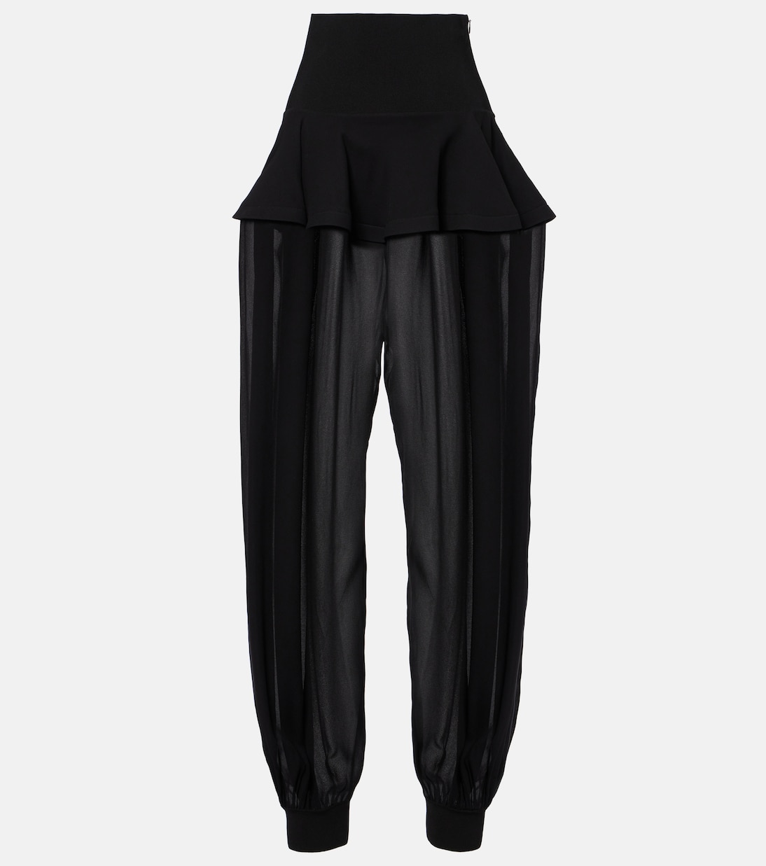 Weite Hose aus Georgette | Alaïa