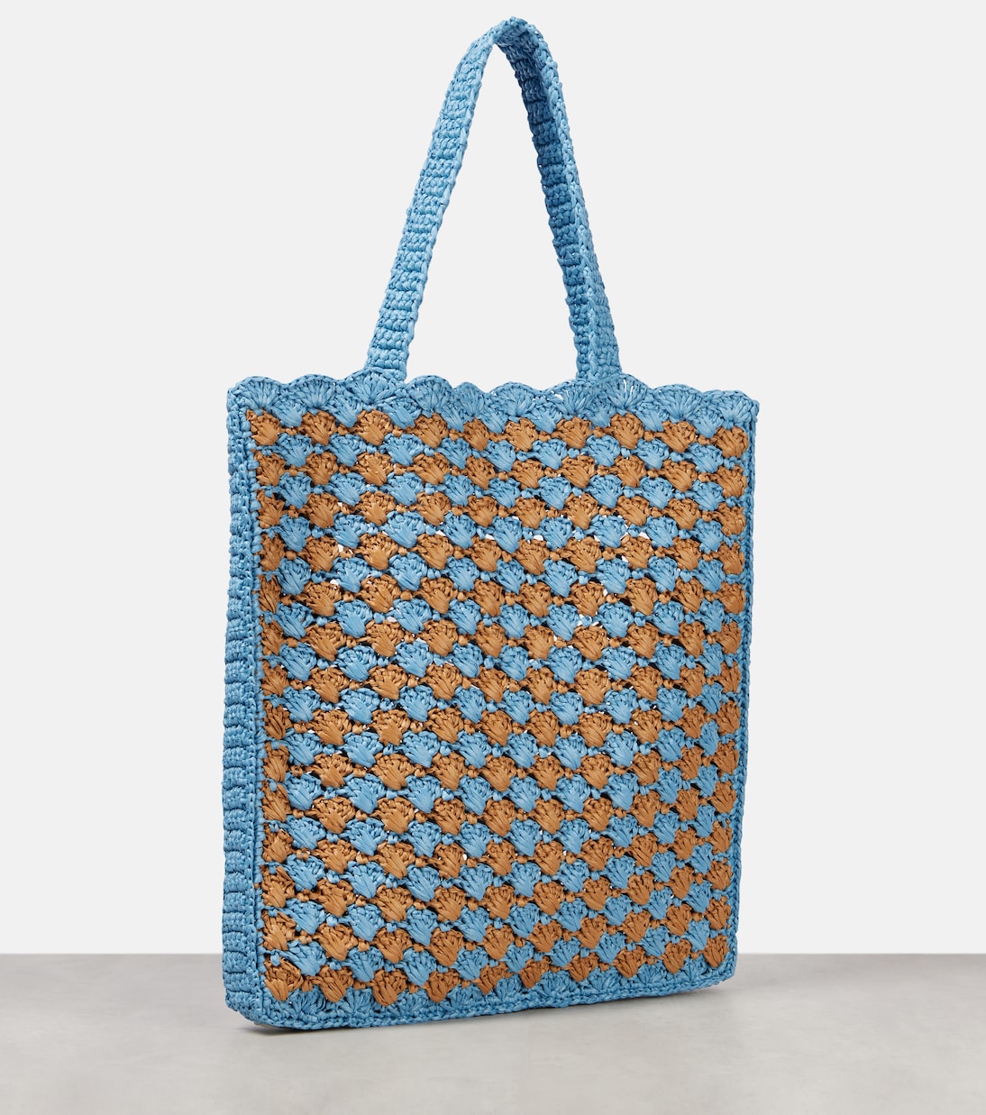 Sac en crochet à logo | Prada