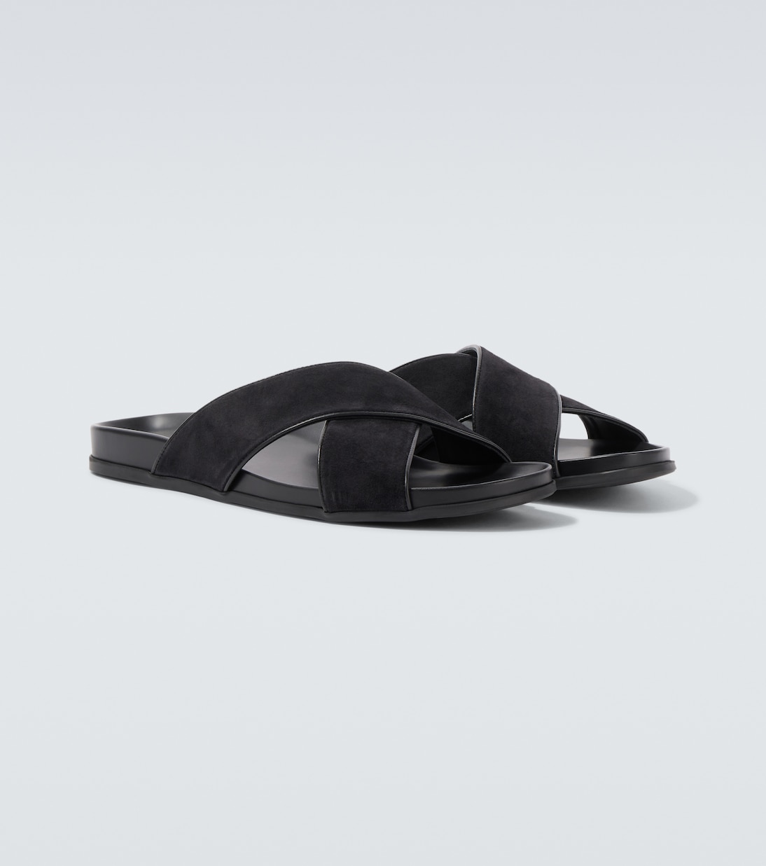 Chiltern suede slides | Manolo Blahnik