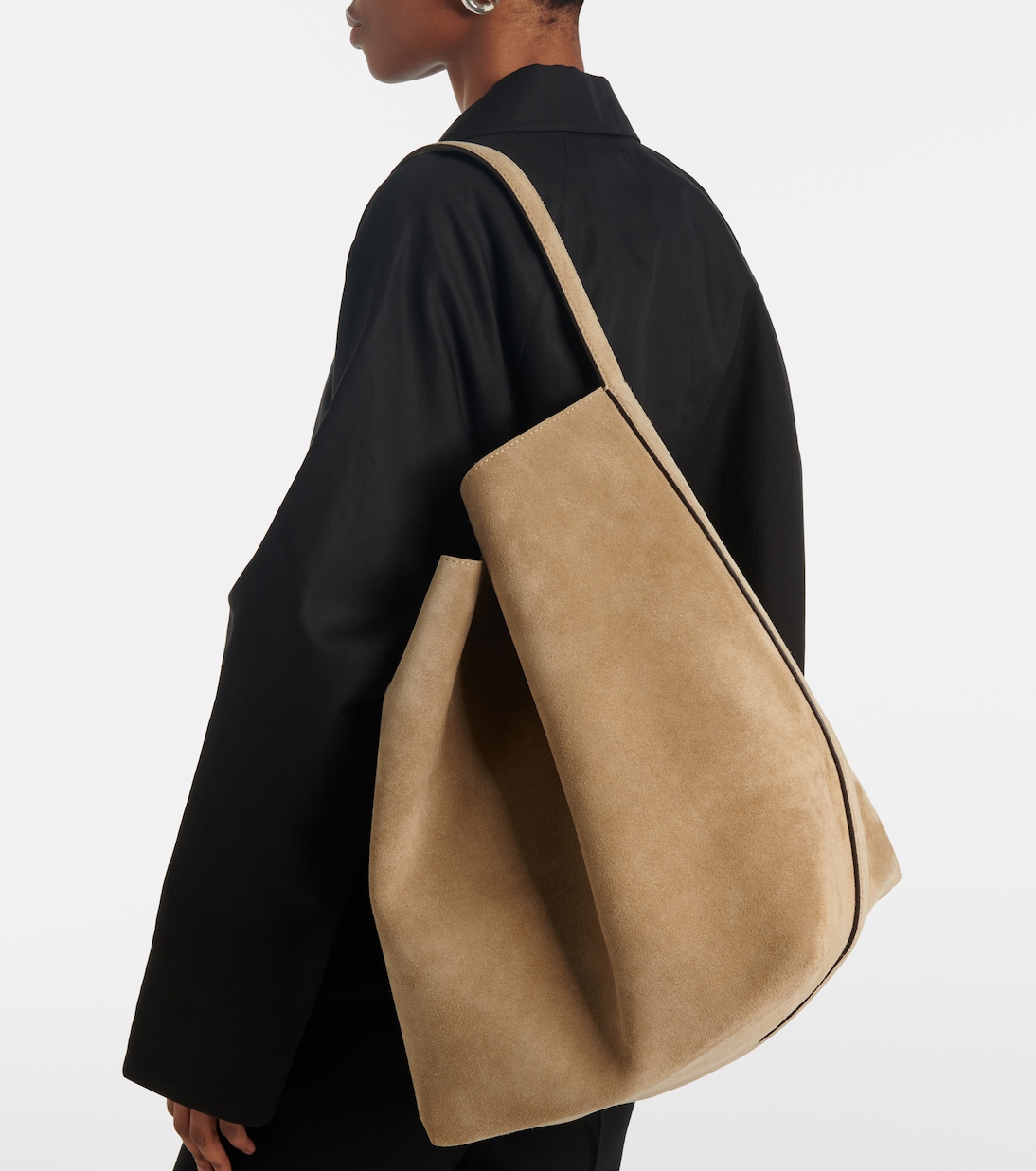 Cabas en daim | Toteme