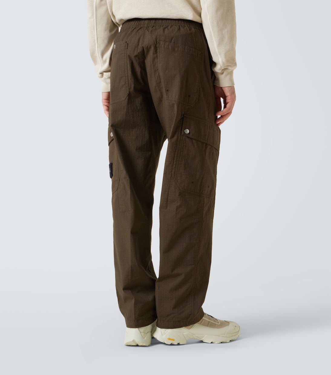 Pantaloni regular in misto cotone | Stone Island