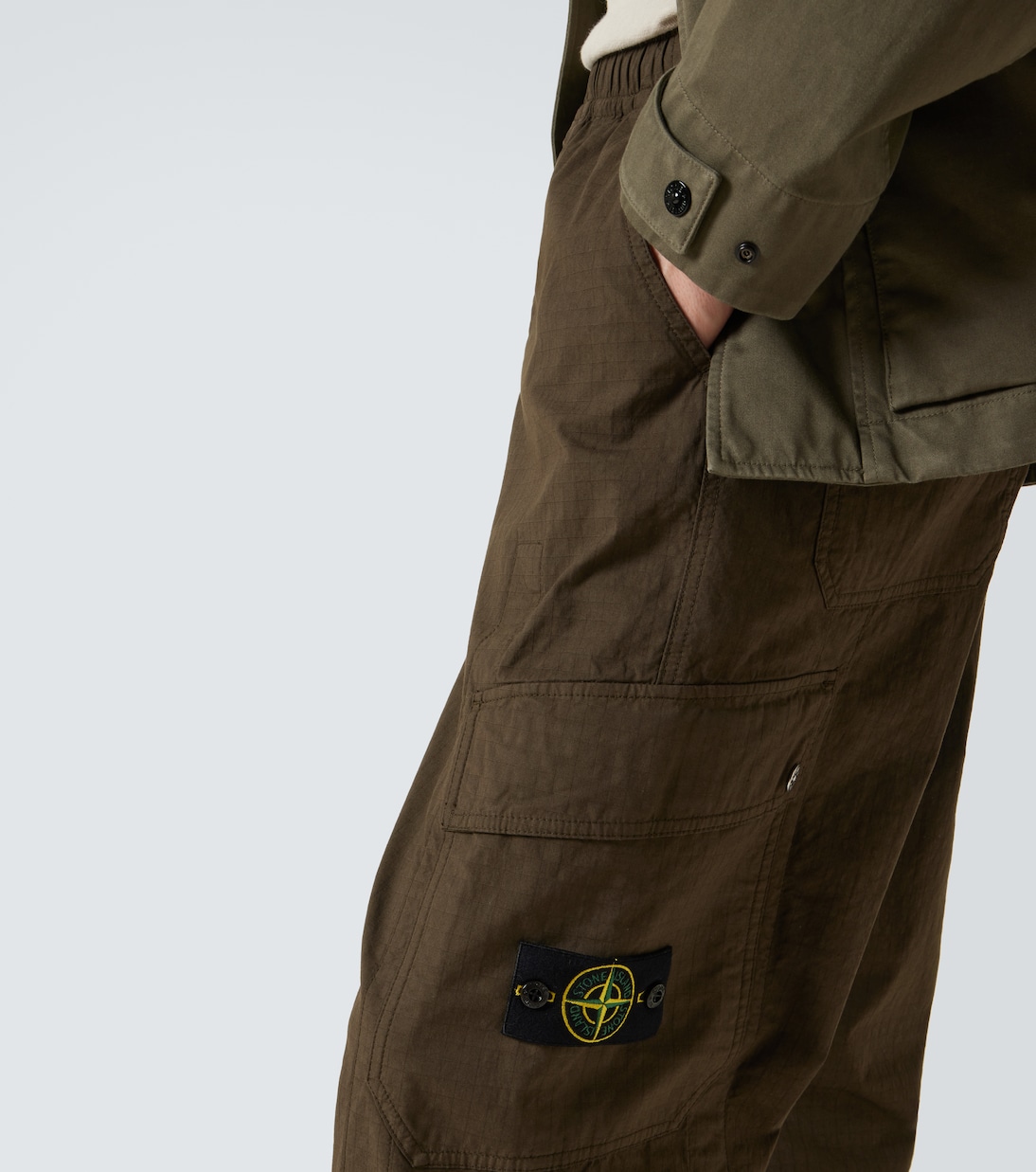 Pantaloni regular in misto cotone | Stone Island