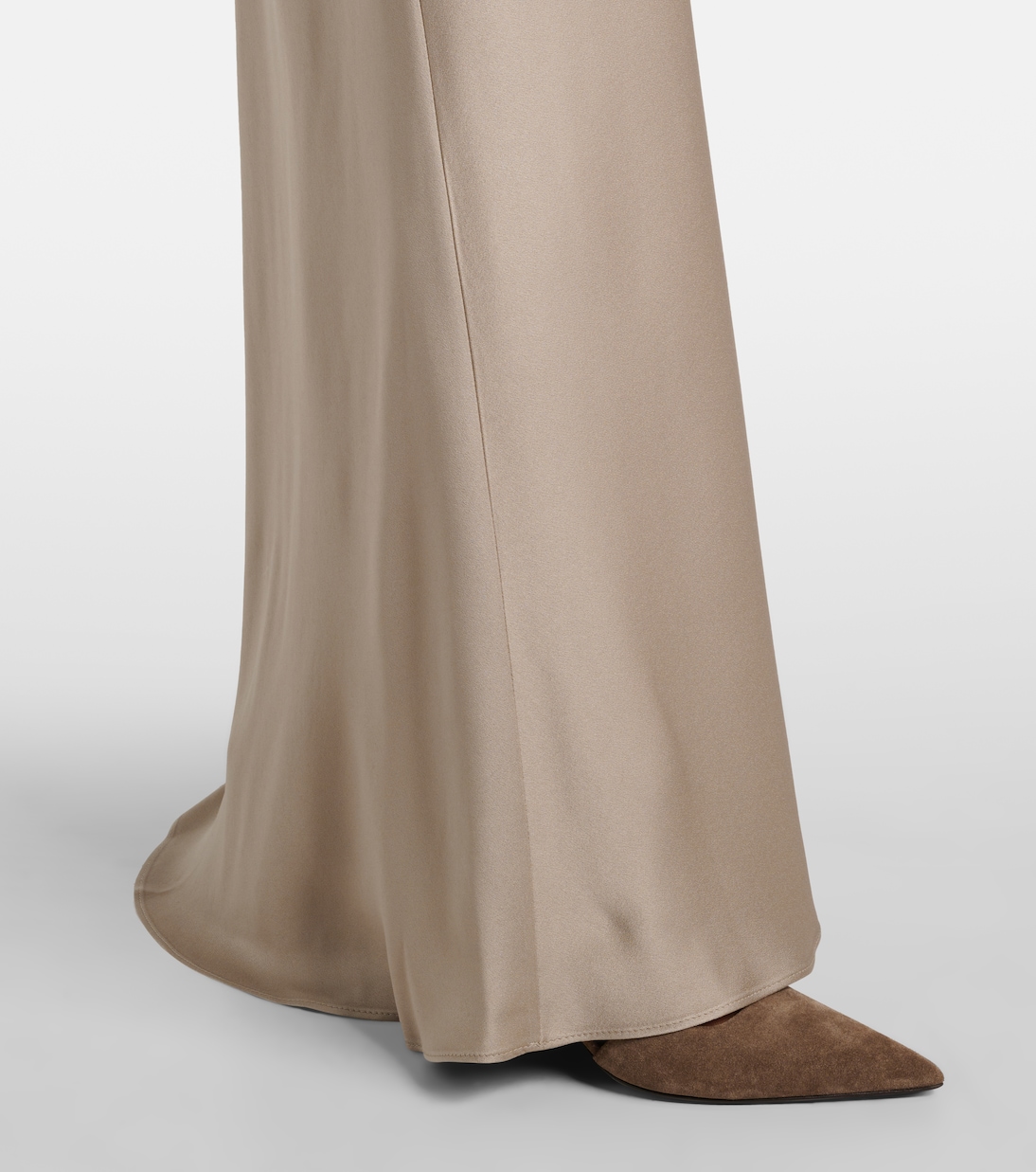 Maxirock aus Satin | Brunello Cucinelli