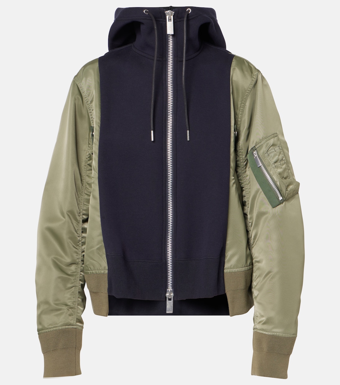 Sudadera con capucha en mezcla de algodón | Sacai