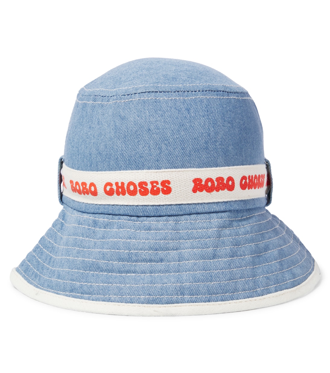Chapeau bob en jean à logo | Bobo Choses
