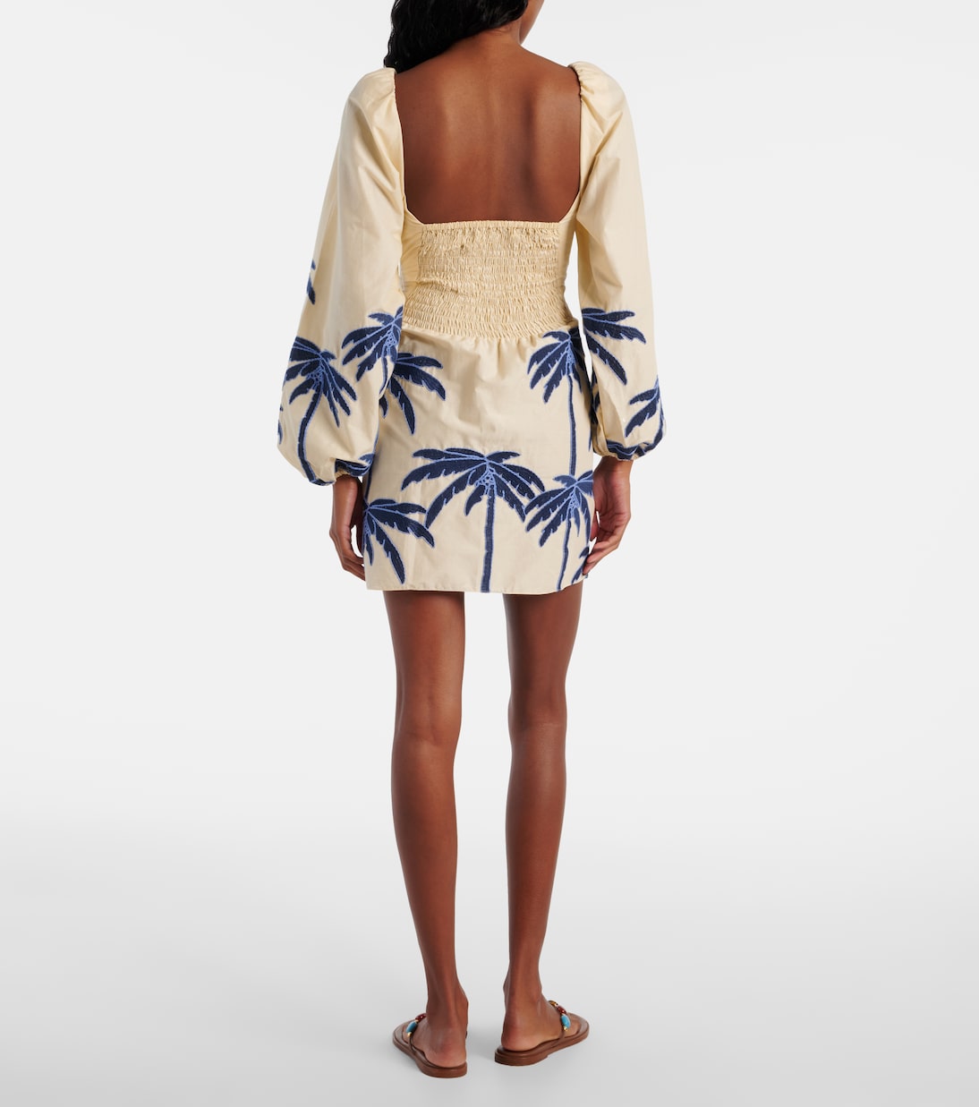 Robe The Power Of The Sea en coton mélangé | Johanna Ortiz