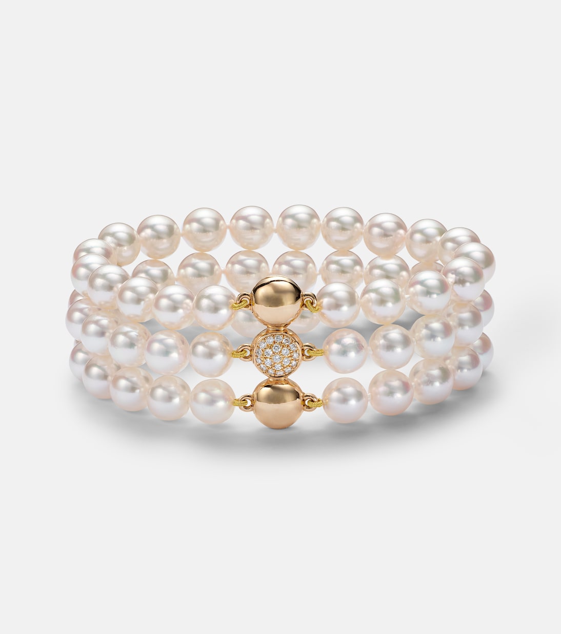 Bracciale in oro 18kt Grace di BUCHERER, elegante con perle e diamanti, perfetto per giovani trendsetter