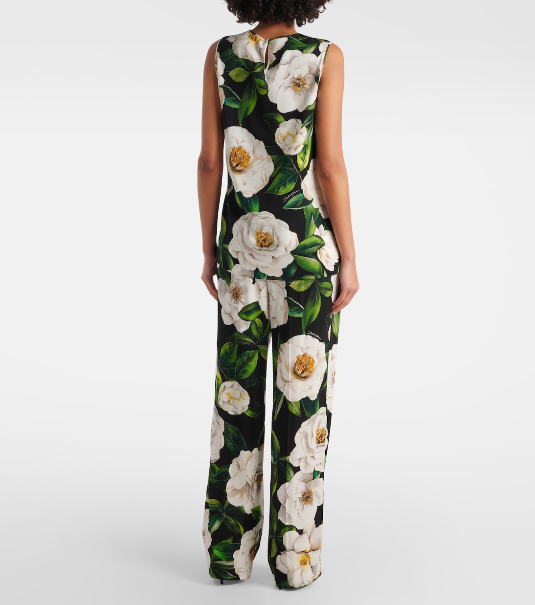 Top en charmeuse de mezcla de seda | Dolce&Gabbana