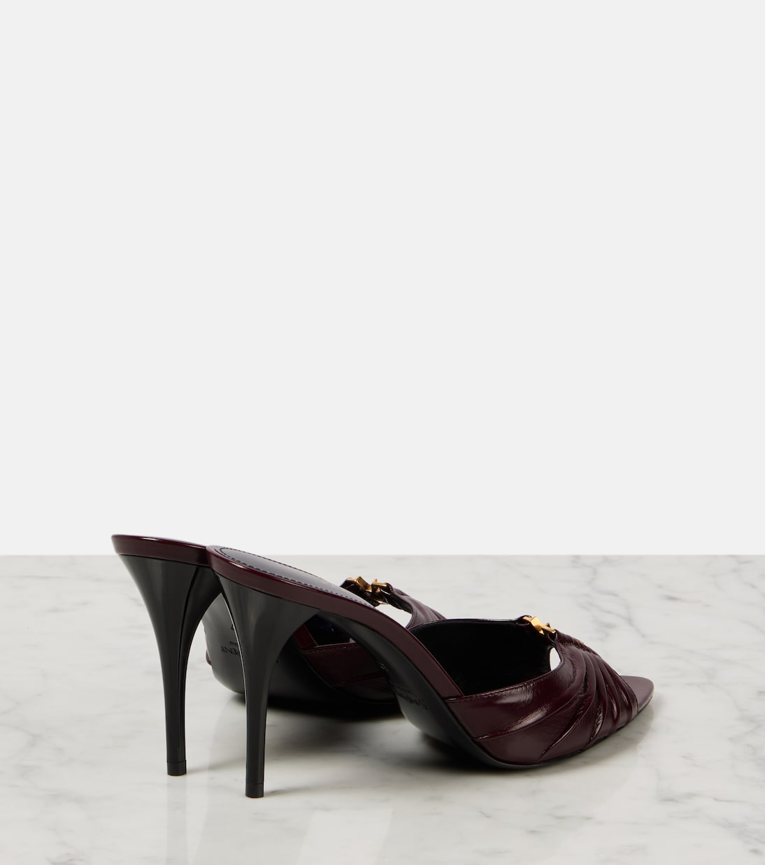 Mules Babylone Cassandre 90 in pelle | Saint Laurent