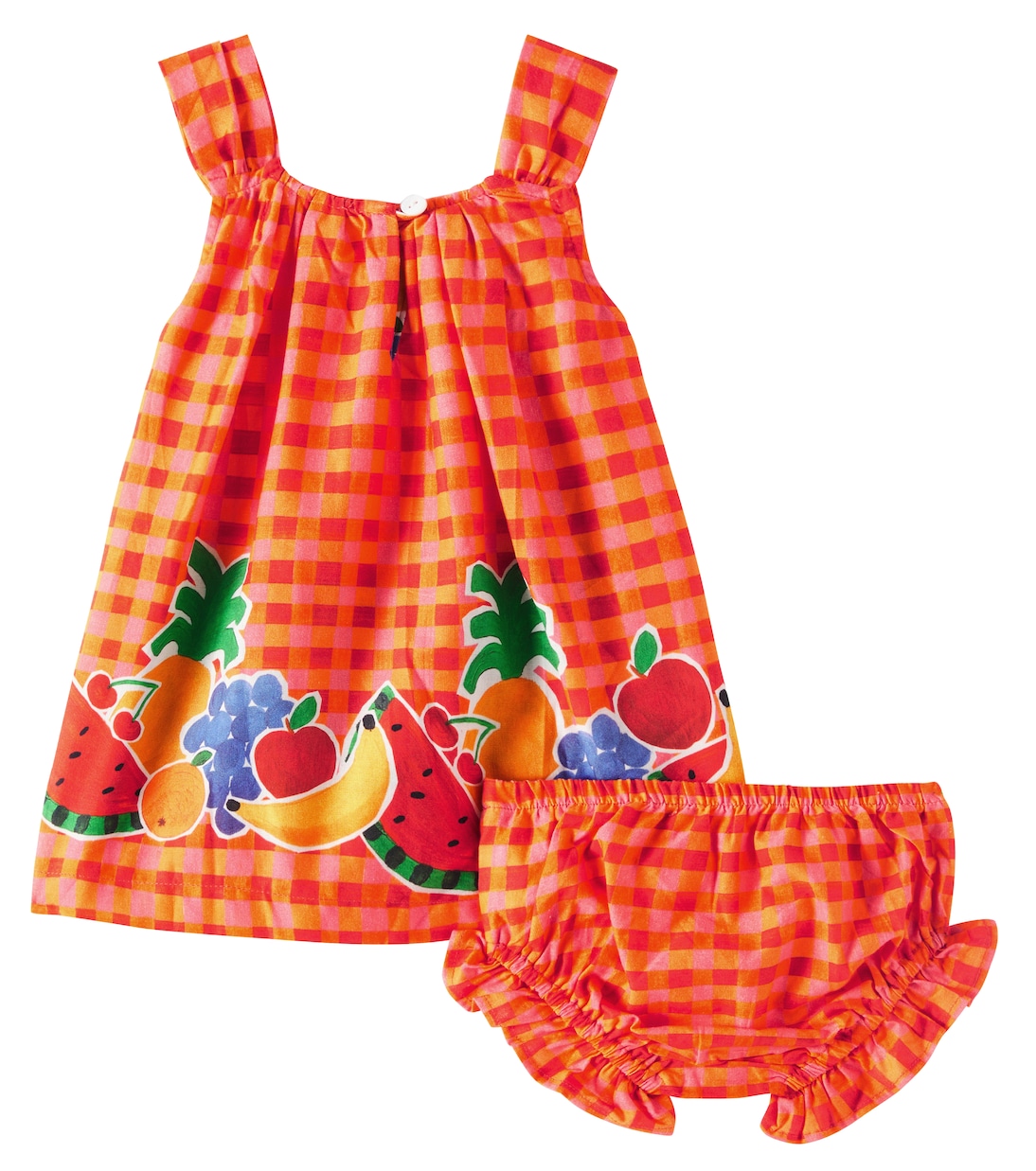Baby - Abito e culottes in cotone | Fábula