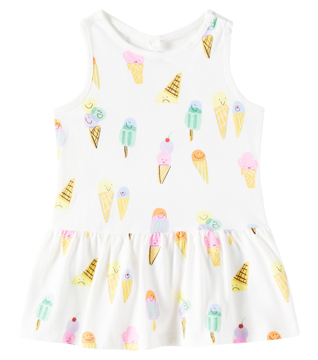 Bébé – Robe imprimée en coton | Stella McCartney Kids