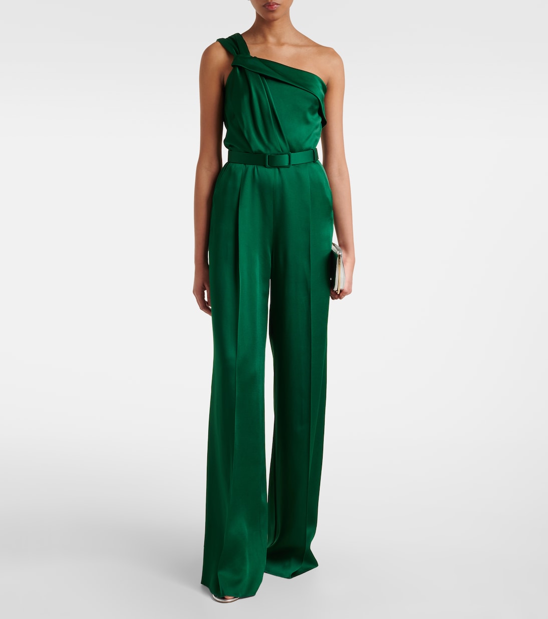Combinaison Gioire asymétrique en satin | Max Mara