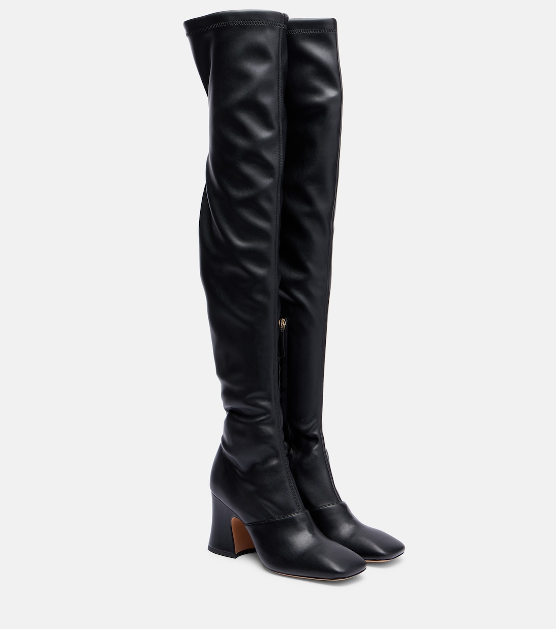 Cuissardes Janis 80 en cuir synthétique | Chloé