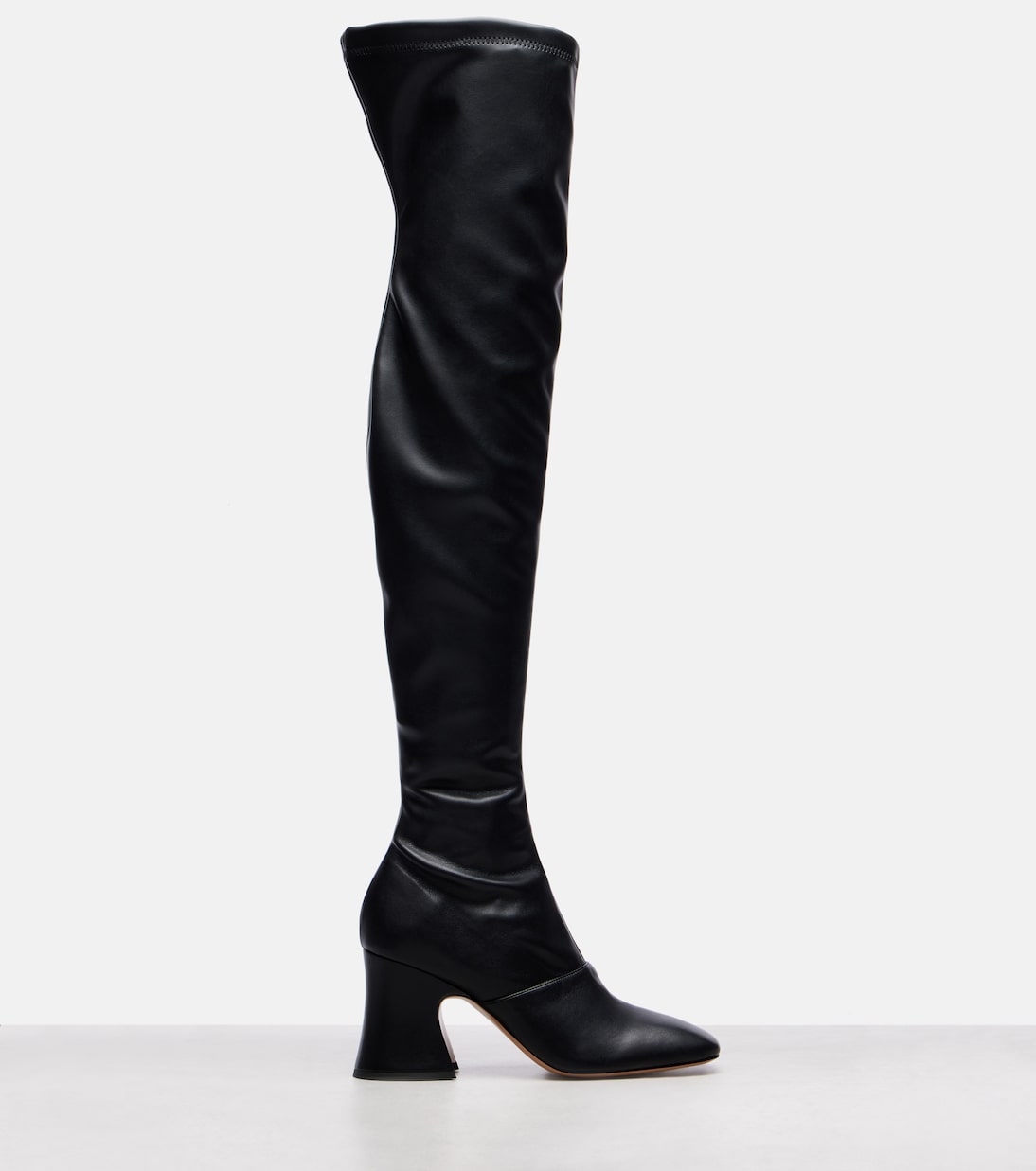Cuissardes Janis 80 en cuir synthétique | Chloé