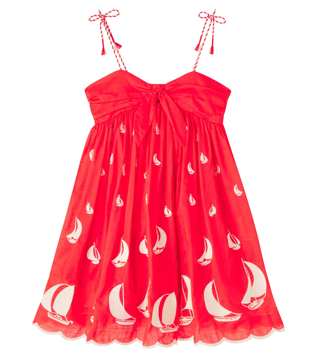 Vestido Scarborough de algodón estampado | Zimmermann Kids