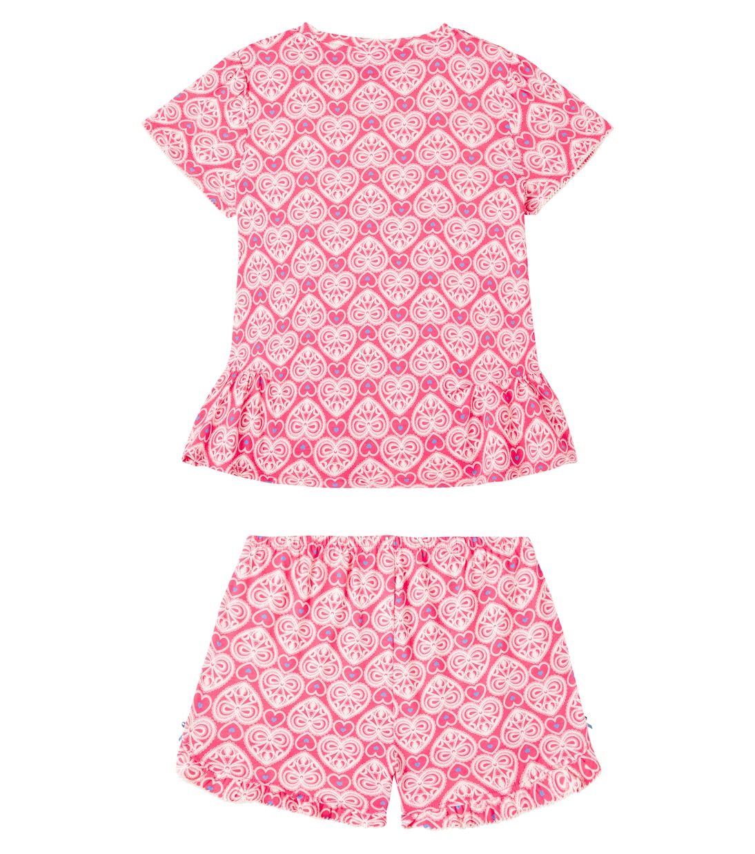 Famo cotton jersey T-shirt and shorts set | Konges Sløjd