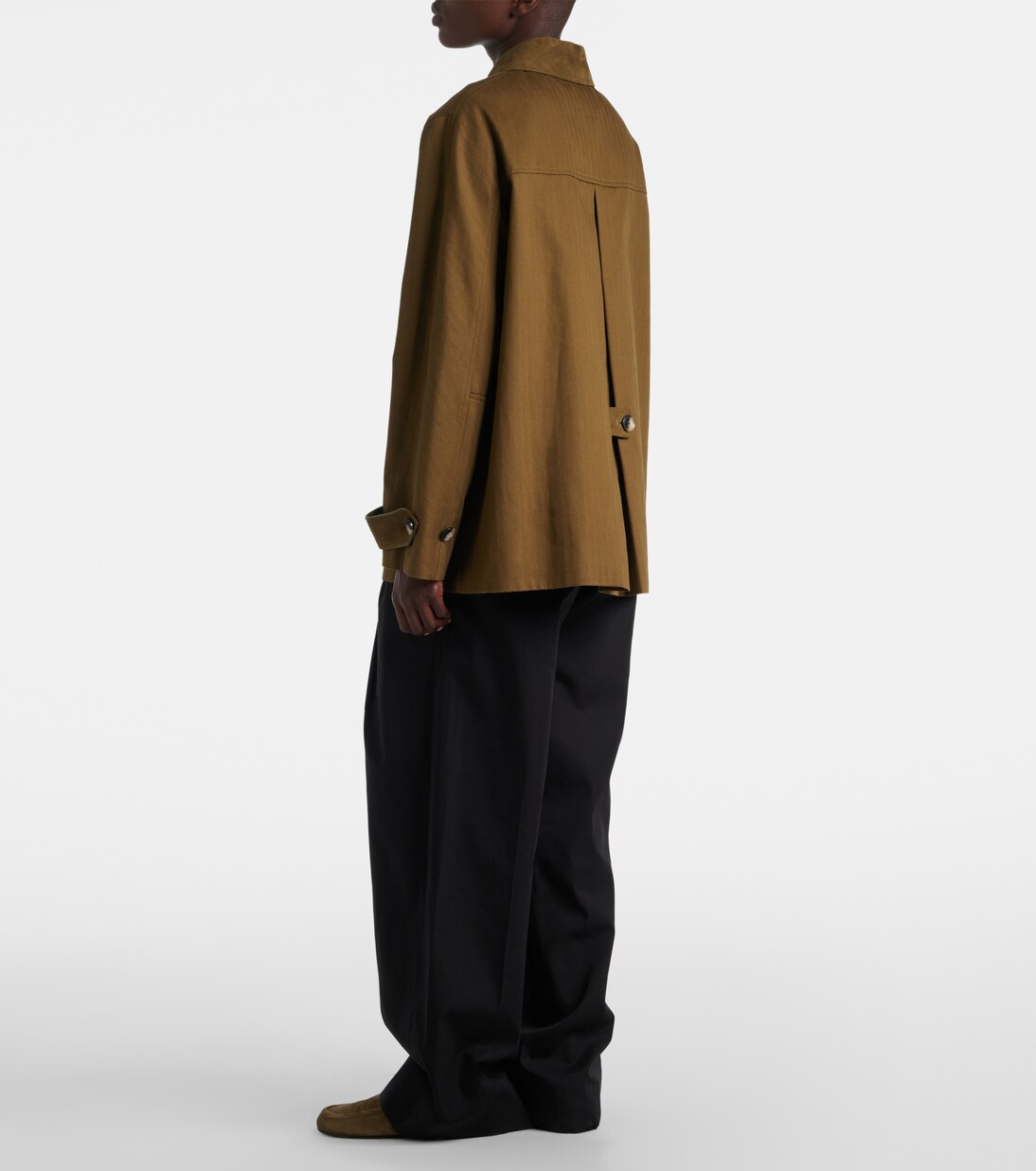 Chaqueta Angela de algodón espigado | Proenza Schouler