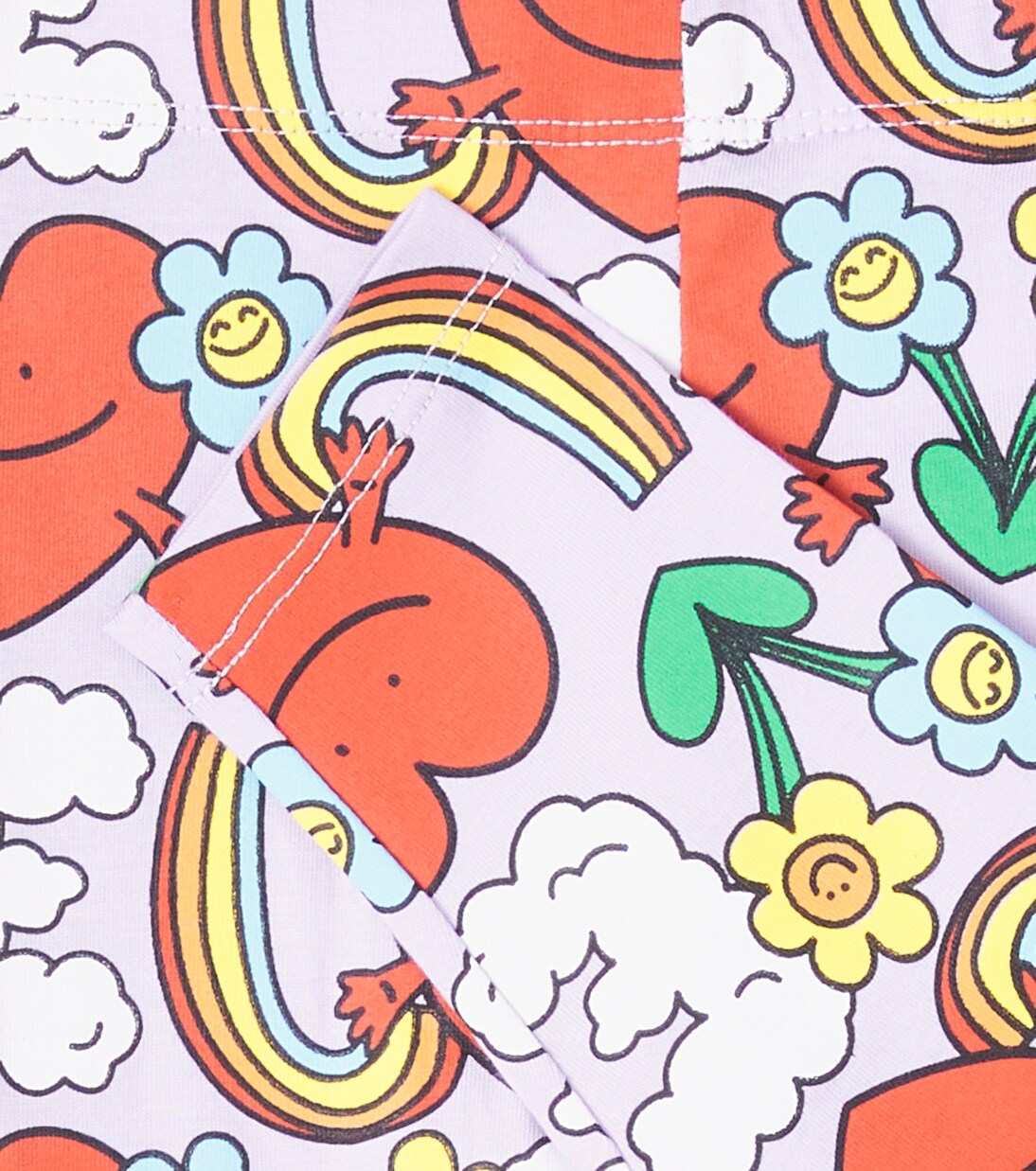 Baby Rainbow Love cotton leggings | Stella McCartney Kids