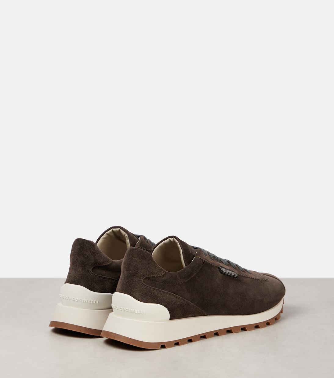 Monili suede sneakers | Brunello Cucinelli