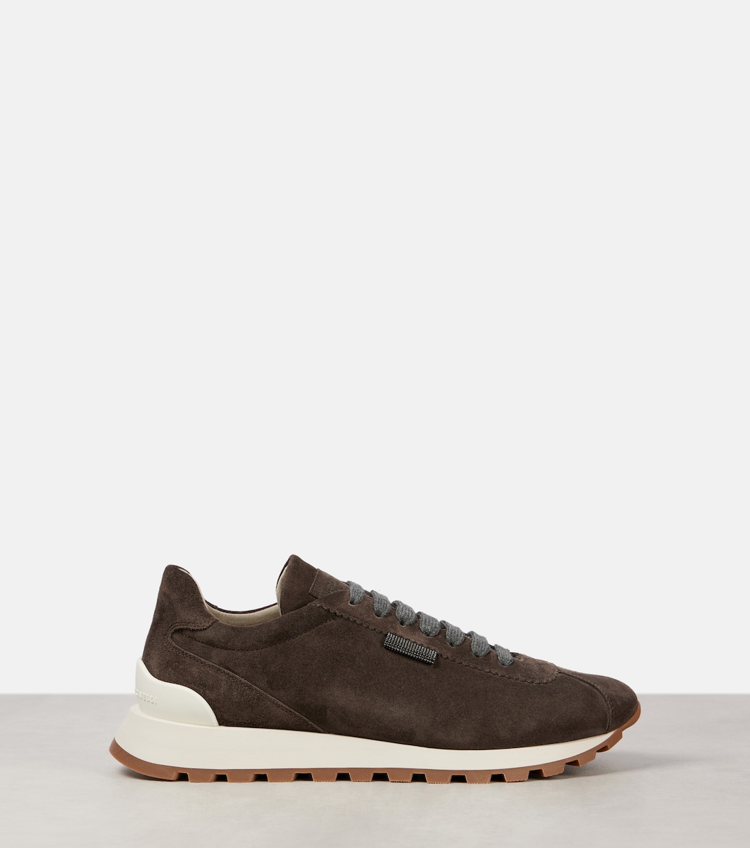 Monili suede sneakers | Brunello Cucinelli