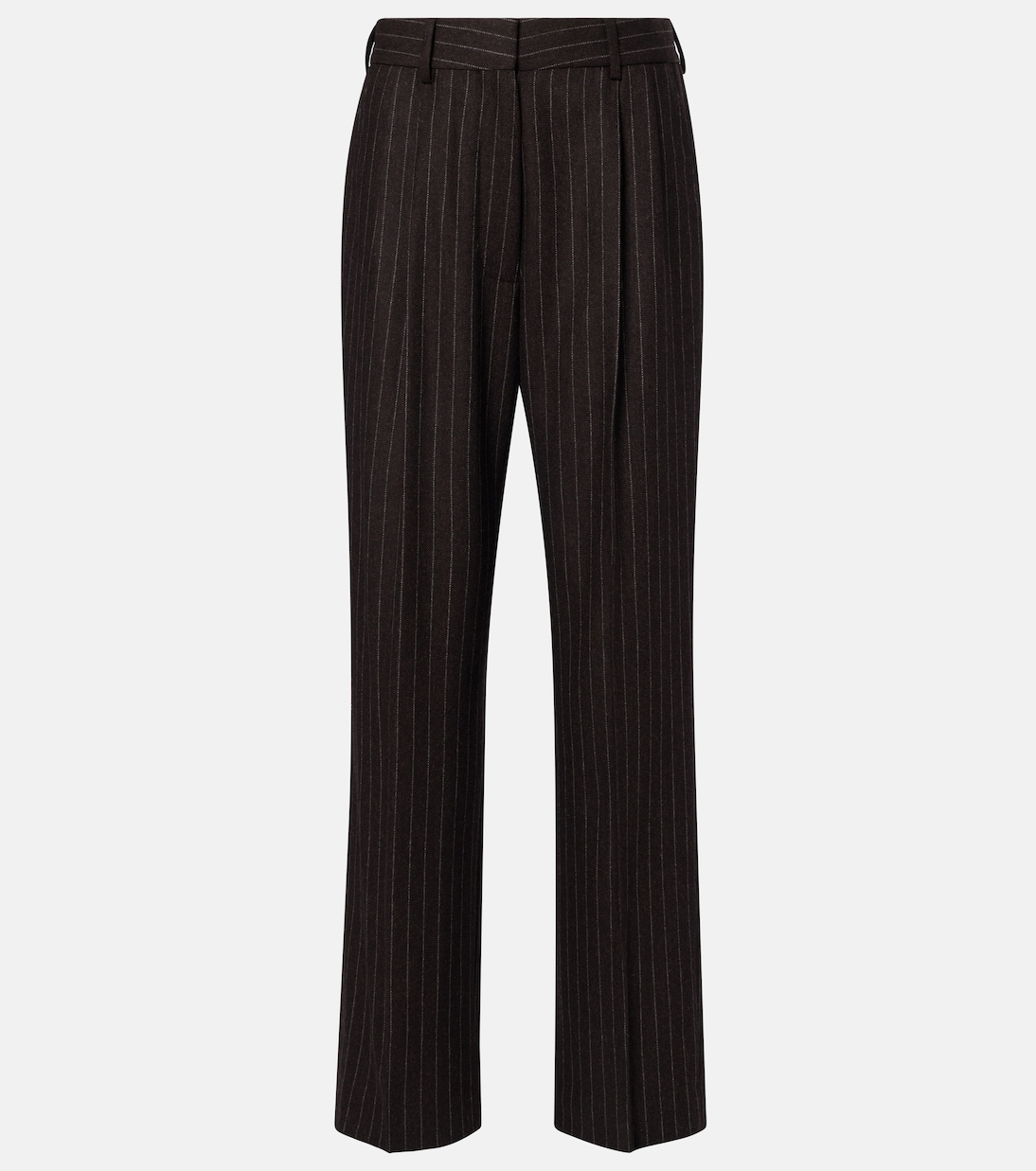 Fox wool and cashmere straight pants | Blazé Milano