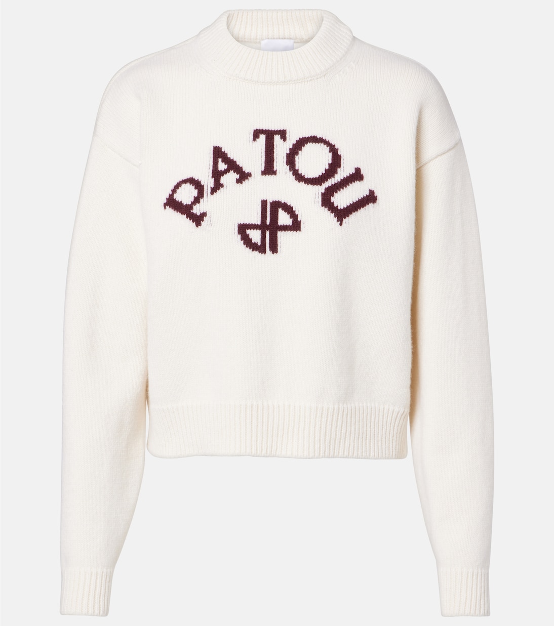 Jersey de lana y cachemir con logo | Patou