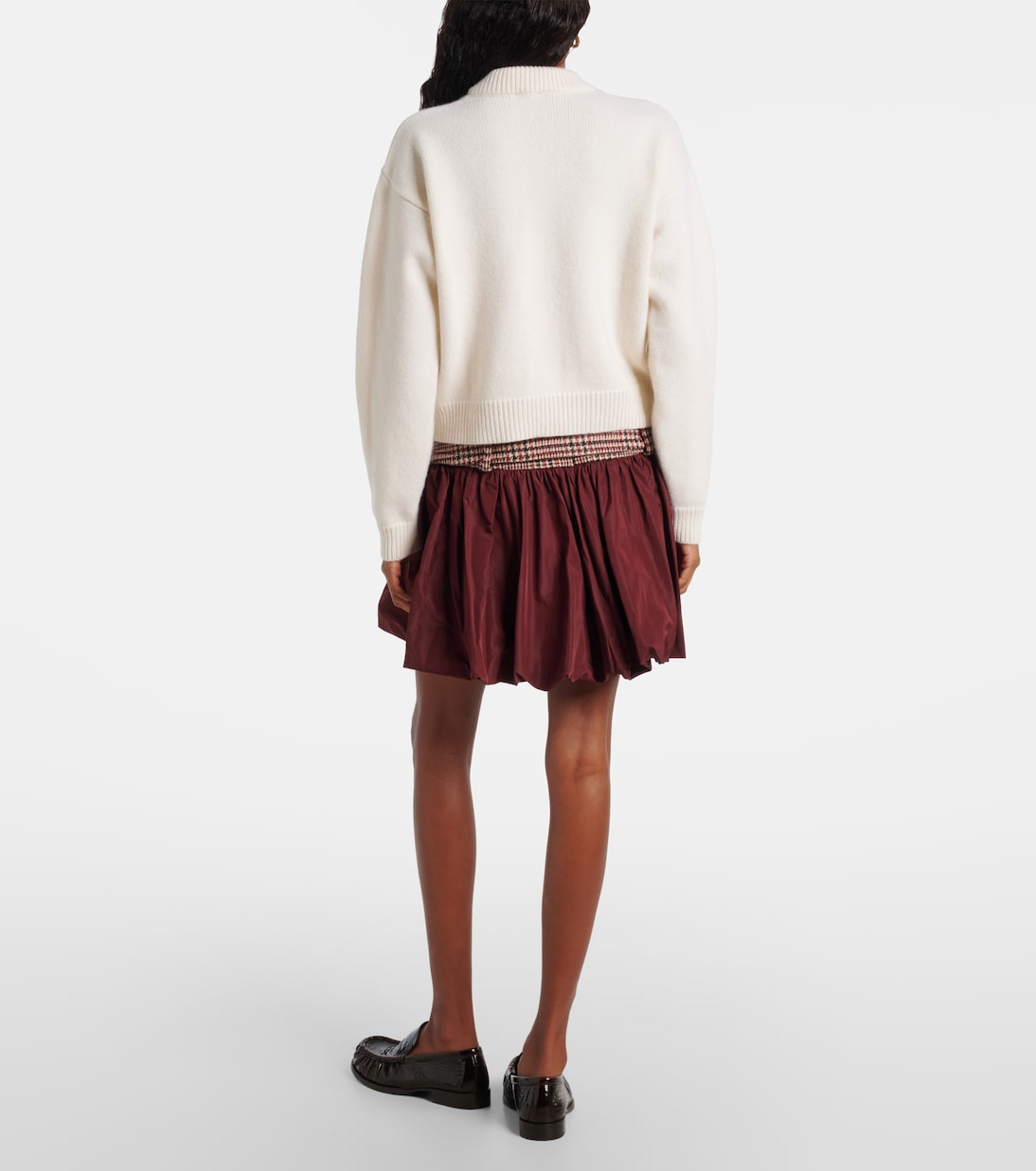 Jersey de lana y cachemir con logo | Patou