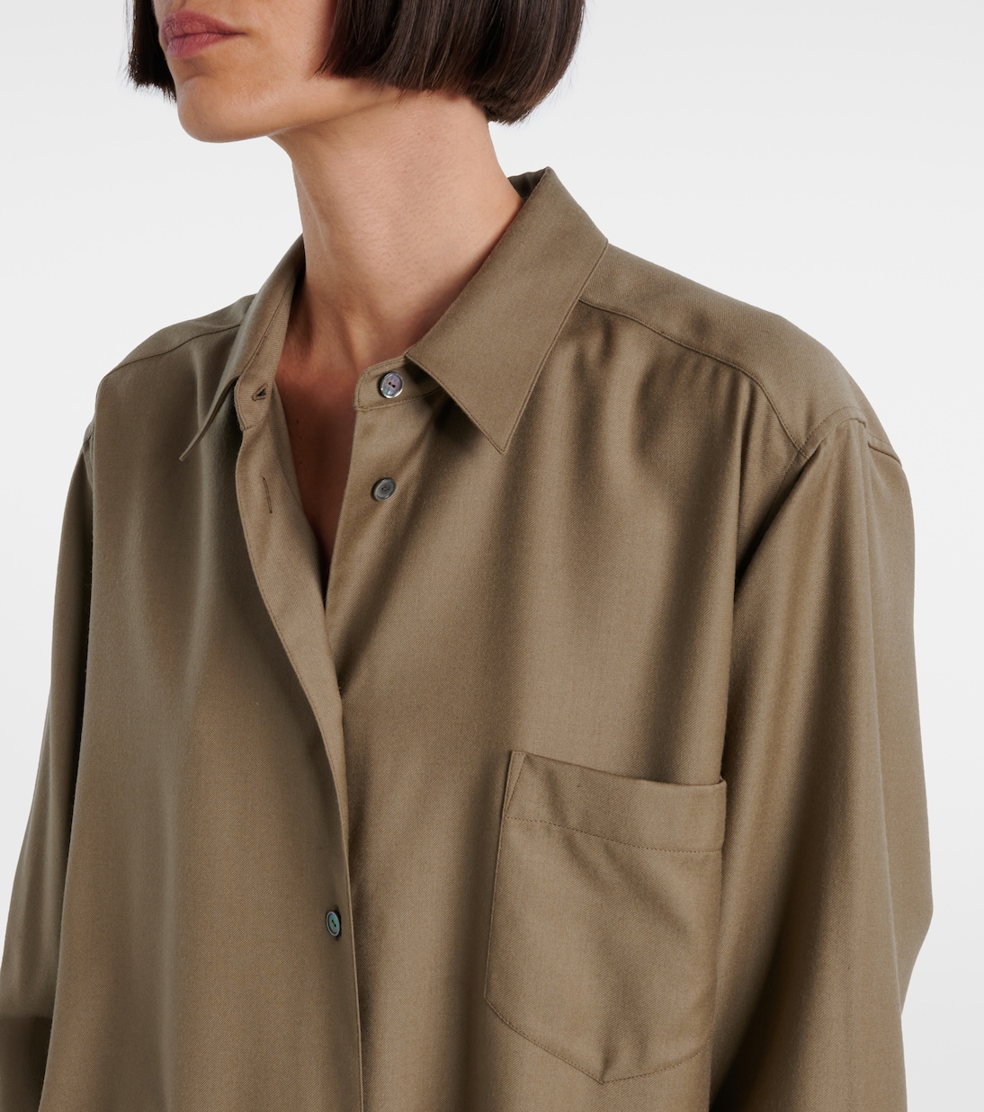Pino virgin wool shirt | The Row