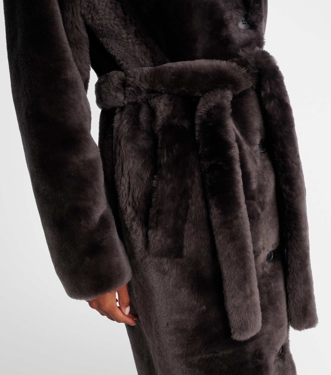 Shearling coat | Yves Salomon