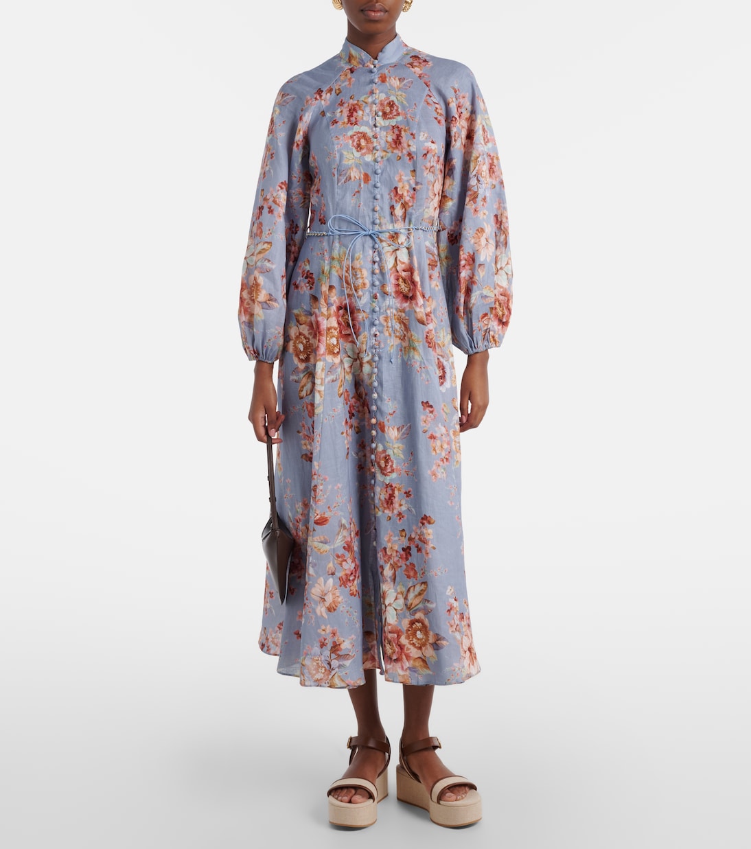 Sandalen aus Canvas mit Leder | Gianvito Rossi