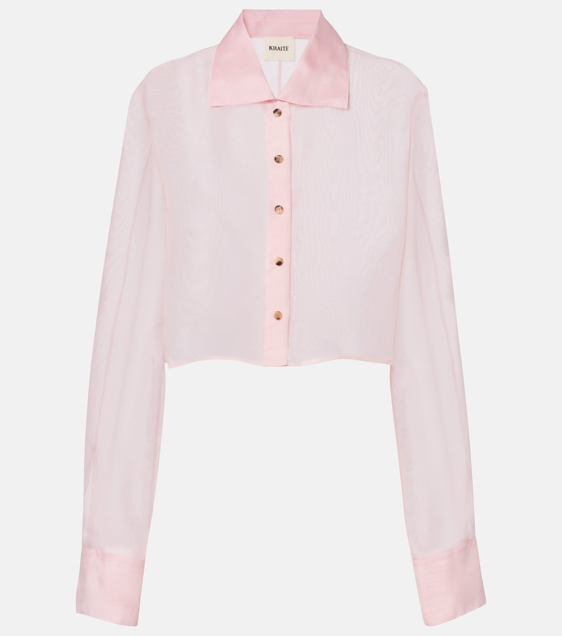 Jasen silk organza shirt | Khaite