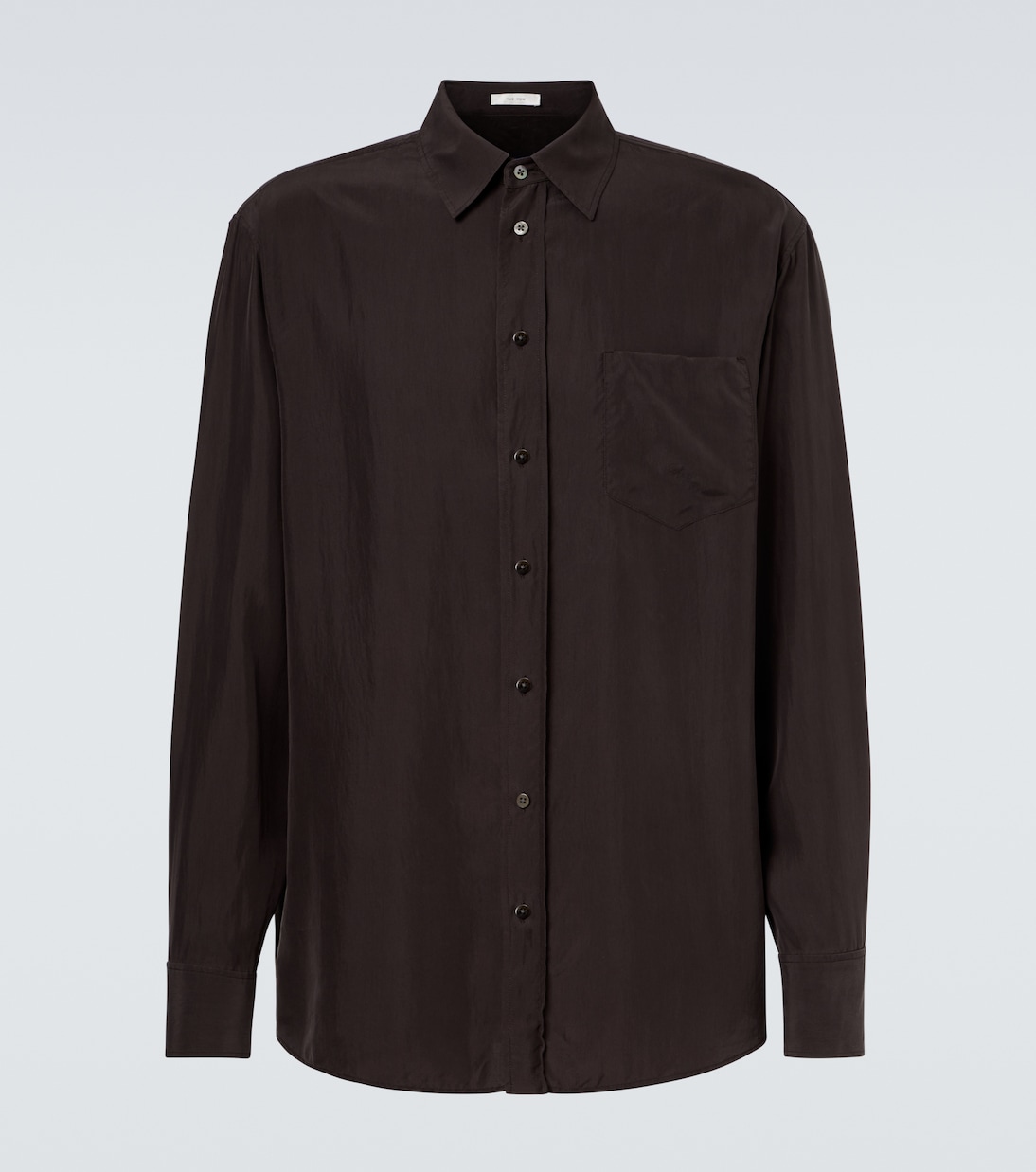 Fiska silk shirt | The Row