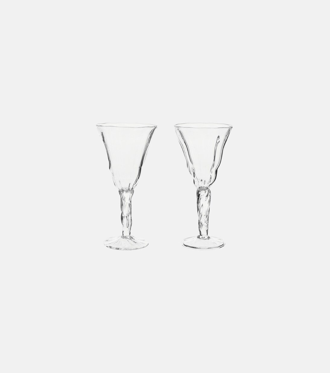 Set of 2 crystal wine glasses | Alexander Kirkeby