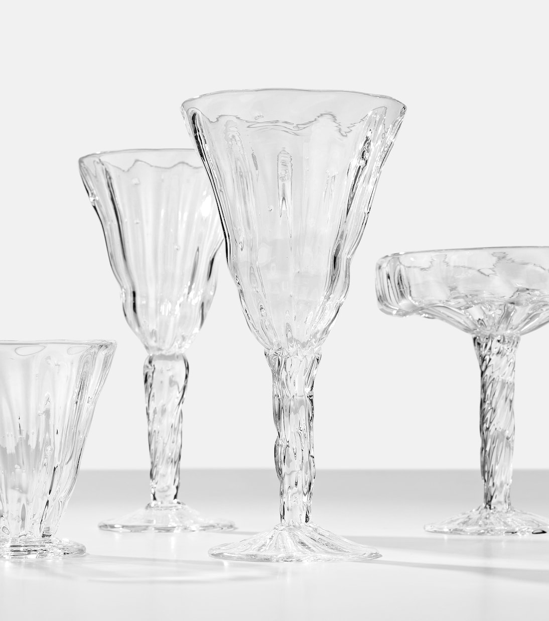 Set of 2 crystal wine glasses | Alexander Kirkeby