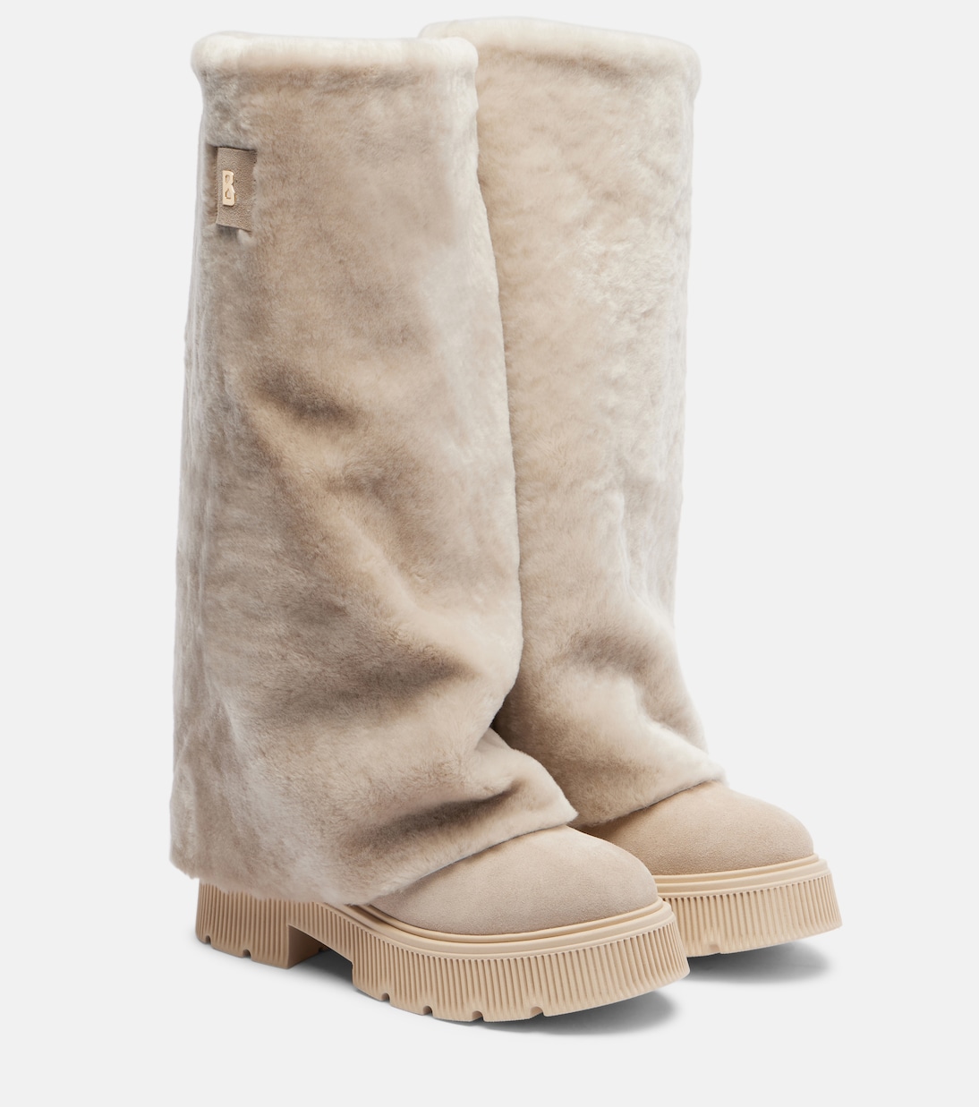Turin shearling and suede boots | Bogner
