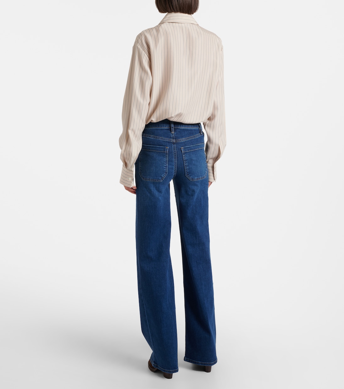 Le Slim Palazzo wide-leg jeans | Frame