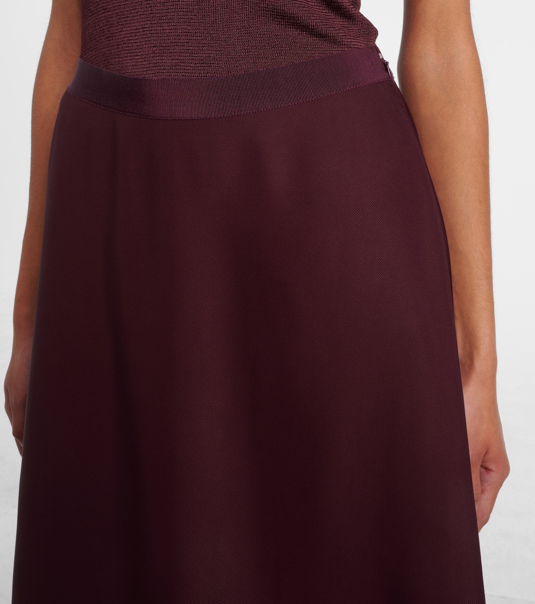 Maxirock Carina aus Satin | Fforme
