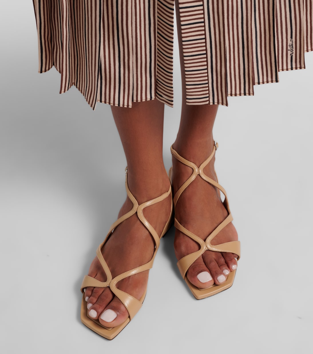 Ayla leather sandals | Jimmy Choo