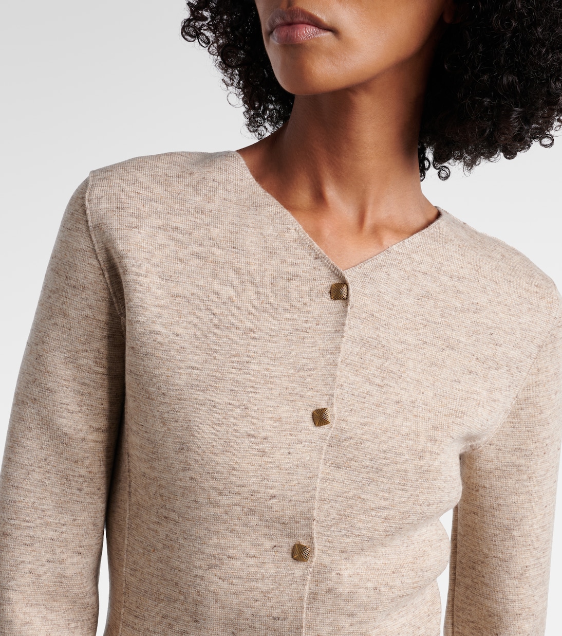 Willow cashmere, wool, and linen cardigan | Loro Piana