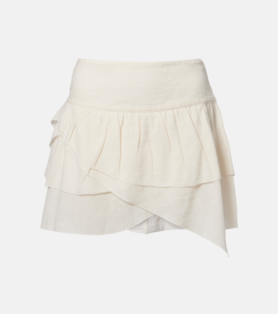 Dejha cotton and linen-blend miniskirt | Marant Etoile