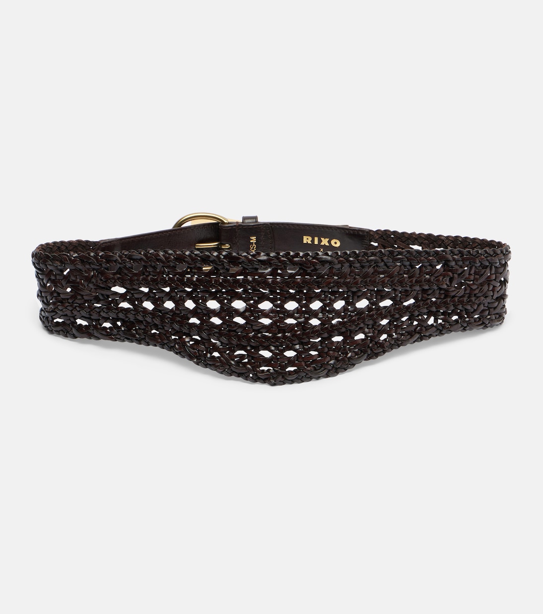 Roxelle woven leather belt | Rixo